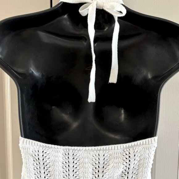 GUESS Originals x J Balvin Crochet Knit Halter Dress – Small - Picture 4 of 8